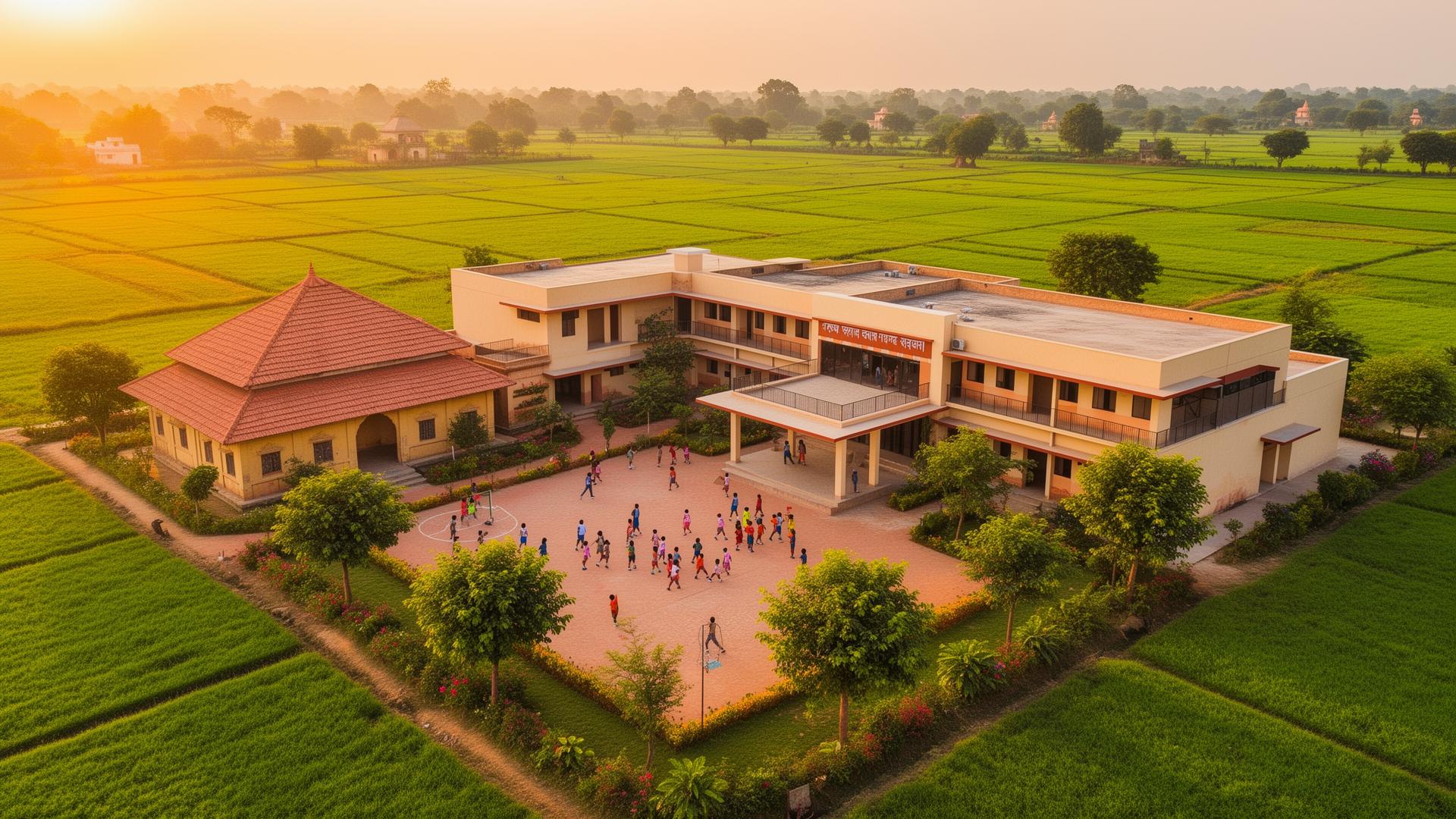 Gurukul International School campus